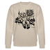 Berliner Spruch-ICK LACH MIR N AST-Unisex Bio-Sweatshirt - Beige