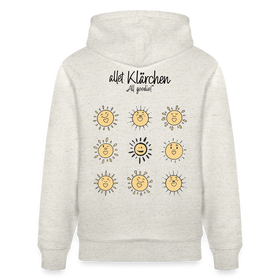 ALLET KLÄRCHEN-Unisex Bio-Hoodie - Beige meliert