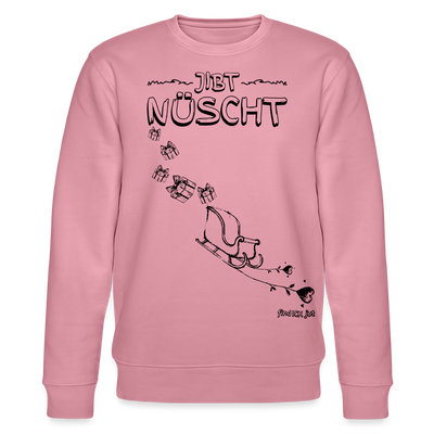 Weihnachten in Berlin25-JIBT NÜSCHT-Unisex Bio-Sweatshirt - Lila Traum