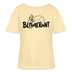 BLÜMERANT-Frauen Bio-T-Shirt mit echt Berliner Schnauze - Creme