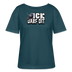 ICK DARF DIT-TAUBE-Rundhals Frauen Bio-T-Shirt - Dunkles Petrol
