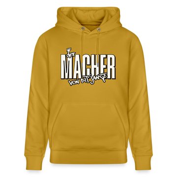 DER MACHER VON DIT JANZE - Unisex Bio-Hoodie - Ocker