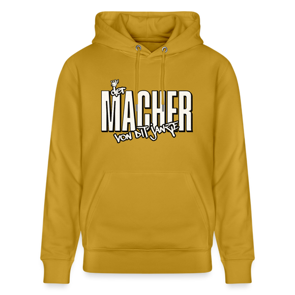 DER MACHER VON DIT JANZE - Unisex Bio-Hoodie - Ocker