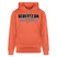 VERFATZ DA VOM JELÄNDE-Unisex Bio-Hoodie - Hellrot