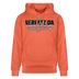 VERFATZ DA VOM JELÄNDE-Unisex Bio-Hoodie - Hellrot