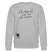 NACHTIGALL ICK HÖR DIR TRAPSEN-Unisex Bio-Sweatshirt - Grau meliert