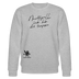 NACHTIGALL ICK HÖR DIR TRAPSEN-Unisex Bio-Sweatshirt - Grau meliert