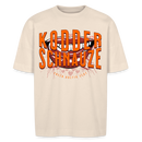 KODDERSCHNAUZE - Unisex Oversize Bio-T-Shirt - Naturweiß