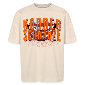 KODDERSCHNAUZE - Unisex Oversize Bio-T-Shirt - Naturweiß