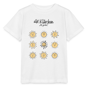 allet KLÄRCHEN-Kinder T-Shirt BIO - Weiß