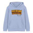 BERLIN ICK LIEB DIR - Kinder Bio-Hoodie - Sky