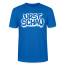 Ostalgie-Unisex T-Shirt -URST SCHAU - Pfauenblau