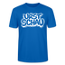 Ostalgie-Unisex T-Shirt -URST SCHAU - Pfauenblau