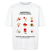 NACHTIJALL-Unisex Oversize Bio-T-Shirt BLASTER - Weiß