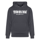 Berliner Spruch-PFANNKUCHEN NICH BERLINER-Unisex Bio-Hoodie - Indigoblau