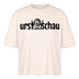 URST SCHAU - Frauen Boxy Bio-T-Shirt  auf berlinerisch- Naturweiß