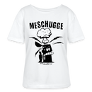Berlin Shirt-MESCHUGGE-Rundhals Frauen Bio-T-Shirt - Weiß