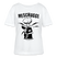 Berlin Shirt-MESCHUGGE-Rundhals Frauen Bio-T-Shirt - Weiß