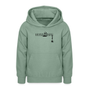 EINE FLITZPIEPE - Teenager Hoodie - Graugrün
