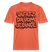 VAFATZ DA VOM JELÄNDE-RELAXED FIT Unisex BIO T-Shirt-hell - Hellrot
