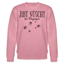 JIBT NÜSCHT zu Weihnachten in Berlin-Unisex Bio-Sweatshirt - Lila Traum