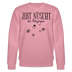 JIBT NÜSCHT zu Weihnachten in Berlin-Unisex Bio-Sweatshirt - Lila Traum