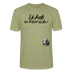 ICK HAB DIE FAXEN DICKE!-Unisex T-Shirt Bio - Nebelgrün