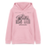 BERLIN-Teenager Bio-Hoodie - Hellrosa