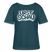 Ostalgie-Rundhals Frauen Bio-T-Shirt-URST SCHAU - Dunkles Petrol