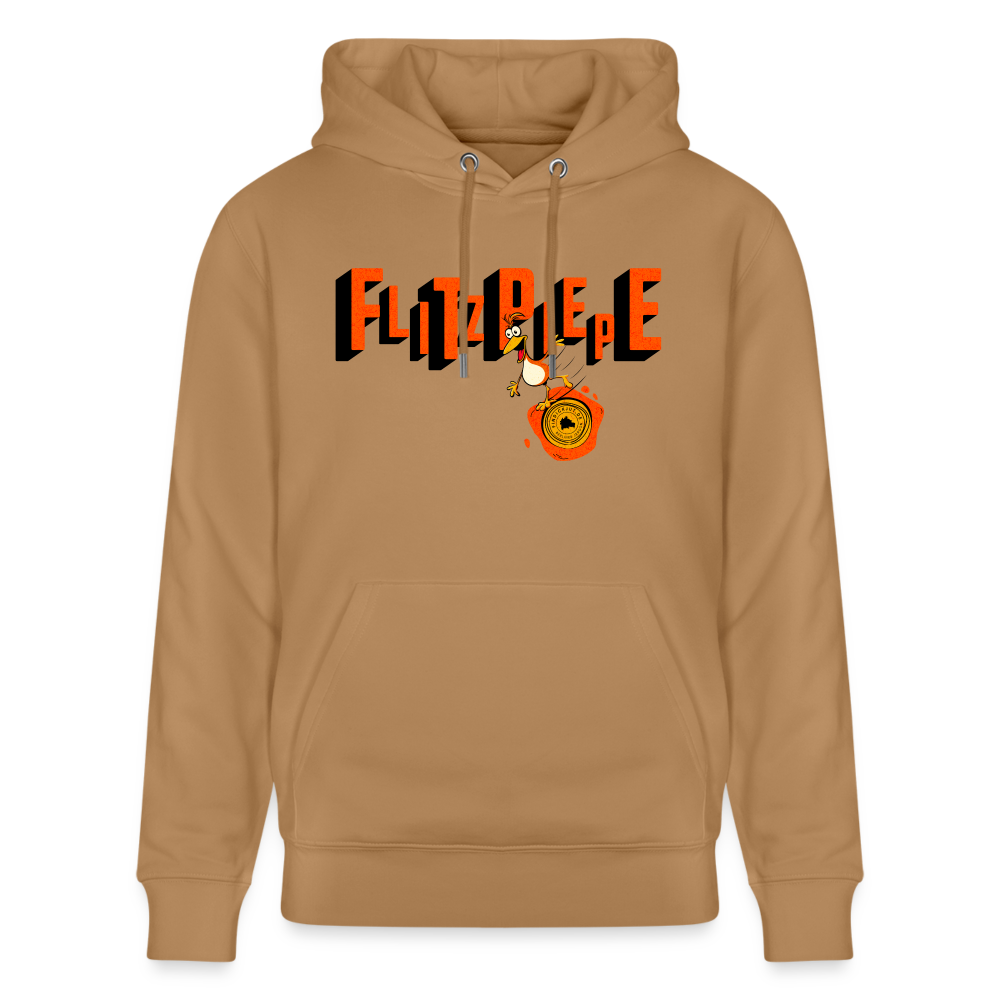 FLITZPIEPE - Unisex Bio-Hoodie - Latte