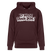 ICK HAB DIE FAXEN DICKE-Unisex Bio-Hoodie mit Berliner Schnauze - Maroon