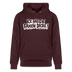 ICK HAB DIE FAXEN DICKE-Unisex Bio-Hoodie mit Berliner Schnauze - Maroon