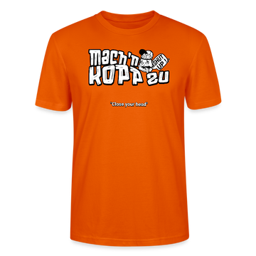 MACH N KOPP ZU-Unisex T-Shirt Bio II - Tieforange