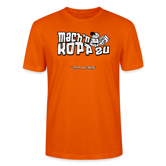 MACH N KOPP ZU-Unisex T-Shirt Bio II - Tieforange