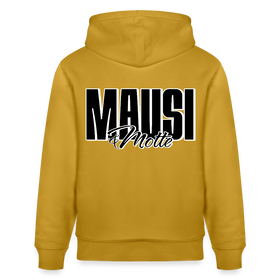 MAUSI UND MOTTE-unisex Bio Hoodie - Ocker