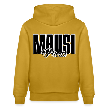 MAUSI UND MOTTE-unisex Bio Hoodie - Ocker