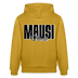 MAUSI UND MOTTE-unisex Bio Hoodie - Ocker