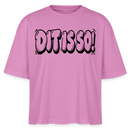 Berlin Shirt-DIT IS SO!-Frauen Boxy Bio-T-Shirt - Pink