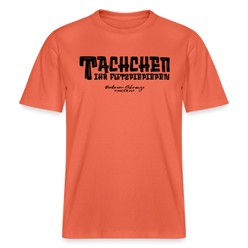 Berliner Begrüssung-TACHCHEN IHR FLITZPIEPEN- RELAXED FIT Unisex Organic T-Shirt - Hellrot