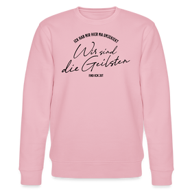 WIR SIND DIE GEILSTEN-Berlin26-Unisex Bio-Sweatshirt - Hellrosa