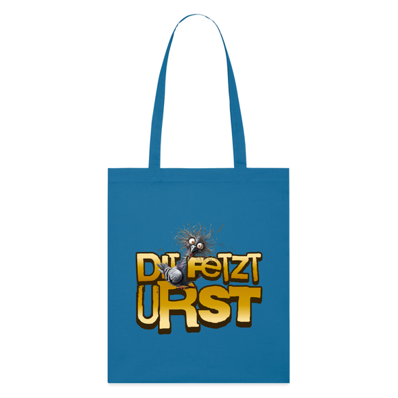 DIT FETZT URST - Bio-Stoffbeutel - Königsblau