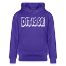 Berlin Hoodie „DIT IS SO!“ – Unisex Bio-Hoodie mit echt Berliner Schnauze - Purple Love 