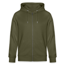 MOTTE UND MAUSI-Unisex Bio-Kapuzenjacke - Khaki