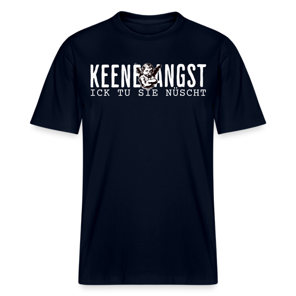 ICK TU SIE NÜSCHT - Relaxed Fit Unisex Bio-T-Shirt - Navy