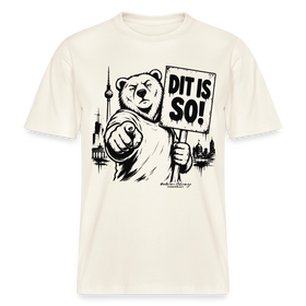 Berlin Souvenir Shirt-DIT IS SO!-RELAXED FIT Unisex Organic T-Shirt - Naturweiß 