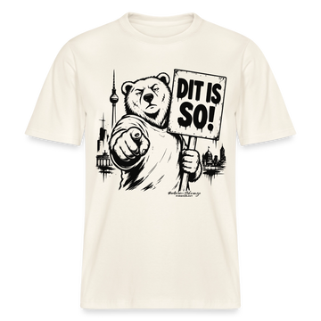 Berlin Souvenir Shirt-DIT IS SO!-RELAXED FIT Unisex Organic T-Shirt - Naturweiß 