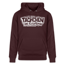 TACHCHEN IHR FLITZPIEPEN-Unisex Bio-Hoodie mit Berliner Schnauze - Maroon