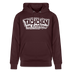 TACHCHEN IHR FLITZPIEPEN-Unisex Bio-Hoodie mit Berliner Schnauze - Maroon