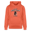 DRUFF JESCHISS'N-Unisex Bio-Hoodie - Hellrot