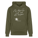 NACHTIGALL ICK HÖR DIR TRAPSEN-Unisex Bio-Hoodie - Khaki Grün